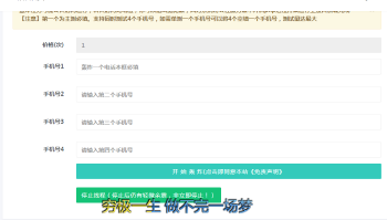 最新PHP短信轰炸机v2.1网站源码-372盘