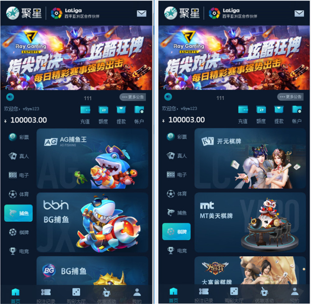 聚星完整源码 UI超级好看+对接NG接口+双玩系统-372盘