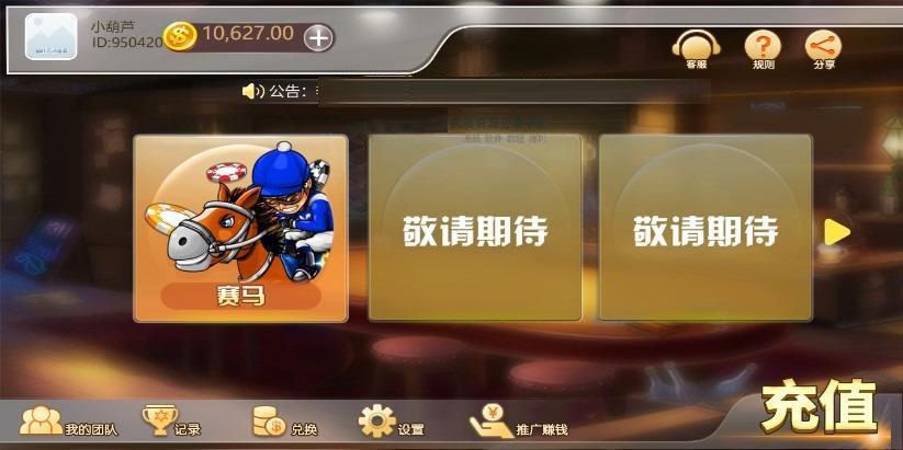 H5赛马娱乐游戏源码 积分娱乐小游戏对接微信公众号-372盘