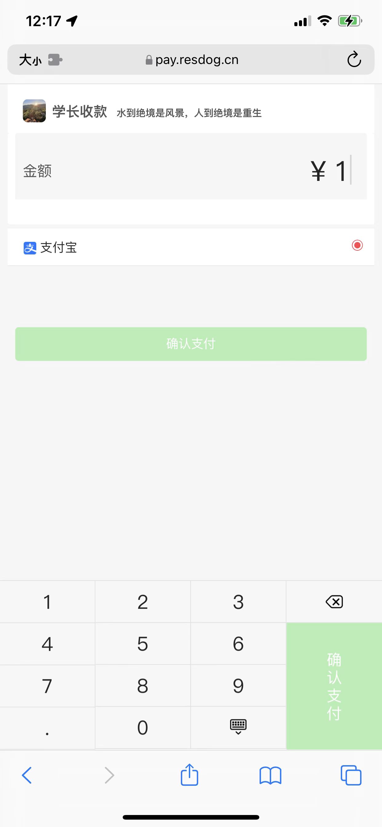 [网站源码] 个人收款页面-372盘