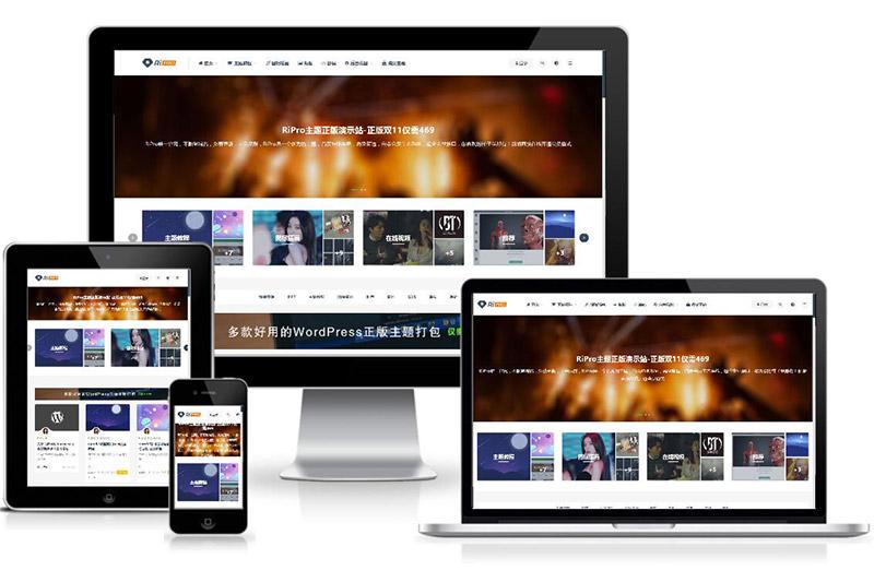 【亲测转发版】ripro虚拟资源主题8.9开心无授权版/免授权/ripro日主题V8.9完整运营源码-372盘